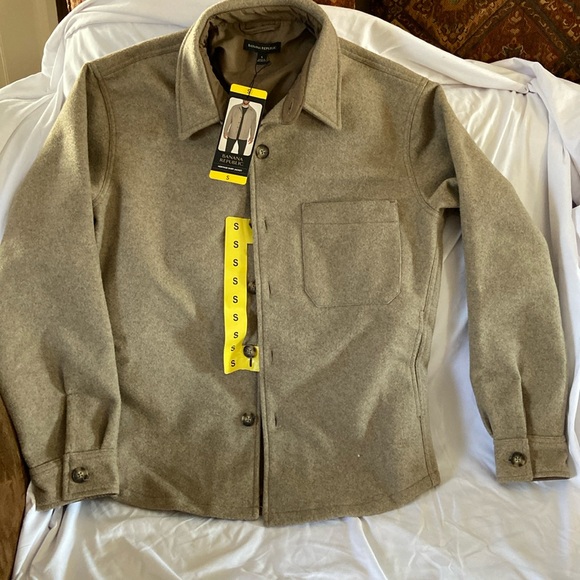 Banana Republic Men’s Heritage Shirt Jacket, Tan, Size S - Picture 1 of 10
